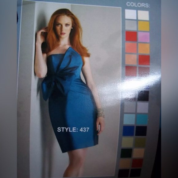 Teal Dress - Picture 1 of 10